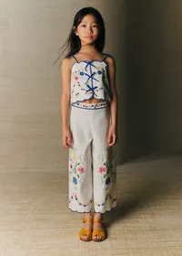 Pantalon Callie - Broderie Placée Spring — view 5
