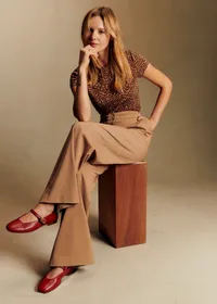 Pantalon Cesar - Camel — view 3