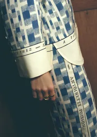Pantalon Christian - Sézane x Antoinette Poisson - Imprimé Géométrique — view 2