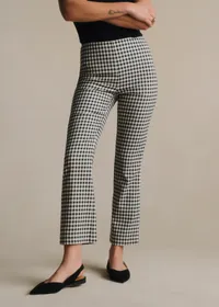 Pantalon Ciara - Vichy Noir et Blanc — view 4