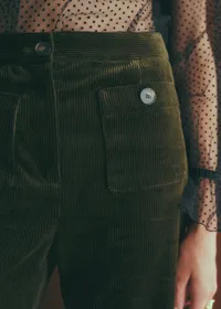Pantalon Dan - Olive Foncé — view 3