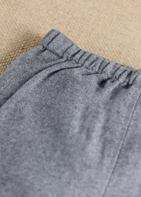 Pantalon Edgar - Flanelle Gris Chiné — view 3