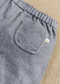 Pantalon Edgar - Flanelle Gris Chiné — view 4