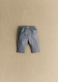Pantalon Edgar - Flanelle Gris Chiné — view 5