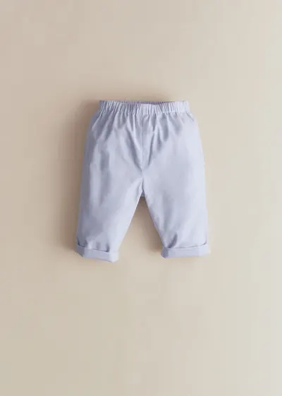 Pantalon Edgar - Mini Carreau Bleu