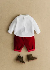 Pantalon Edgar - Rouge — view 2