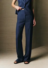 Pantalon Eliel - Bleu Cobalt — view 2