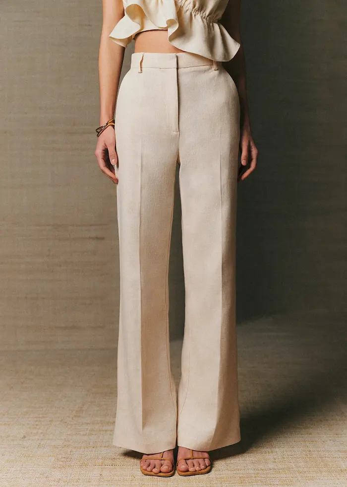 Pantalon Eliel - Crème