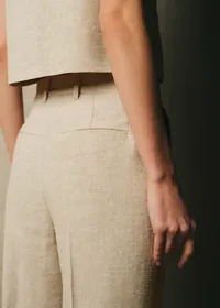 Pantalon Eliel - Naturel — view 2
