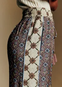 Pantalon Fabbio - Sézane x Antoinette Poisson - Imprimé Coeur Garance — view 3