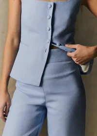 Pantalon Fausto - Bleu Clair — view 2