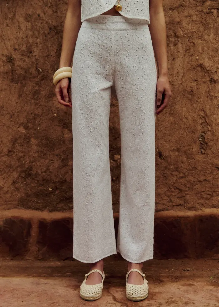 Pantalon Fausto - Caltha Ecru