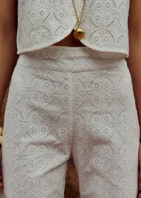 Pantalon Fausto - Caltha Ecru — view 2