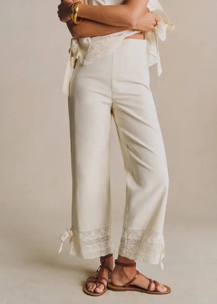 Pantalon Fausto - Ecru