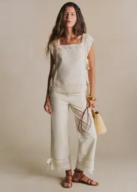 Pantalon Fausto - Ecru — view 2