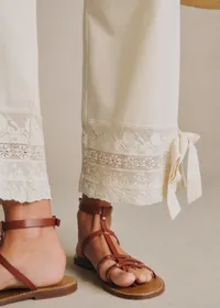 Pantalon Fausto - Ecru — view 4