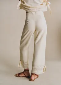 Pantalon Fausto - Ecru — view 5