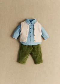 Pantalon Gaby - Kaki — view 2