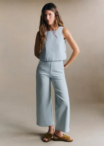 Pantalon Gilles - Rayures Denim