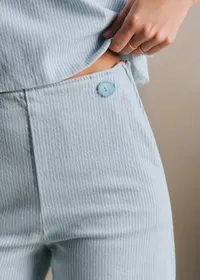 Pantalon Gilles - Rayures Denim — view 2