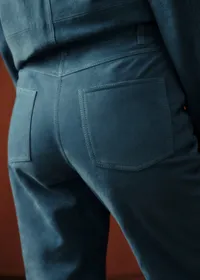 Pantalon Goran - Sézane x Baziszt - Bleu Vintage — view 3