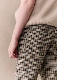 Pantalon Kim - Carreaux Pied De Poule — view 2