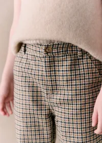 Pantalon Kim - Carreaux Pied De Poule — view 4