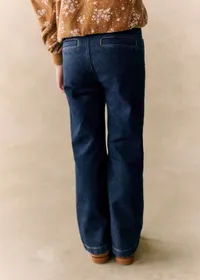 Pantalon Le 70's - Bleu Denim Foncé — view 3