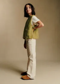 Pantalon Le 70's - Ecru Chiné — view 3