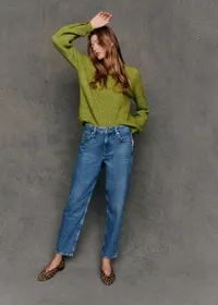 Pantalon Le Mum - Bleu Denim — view 2