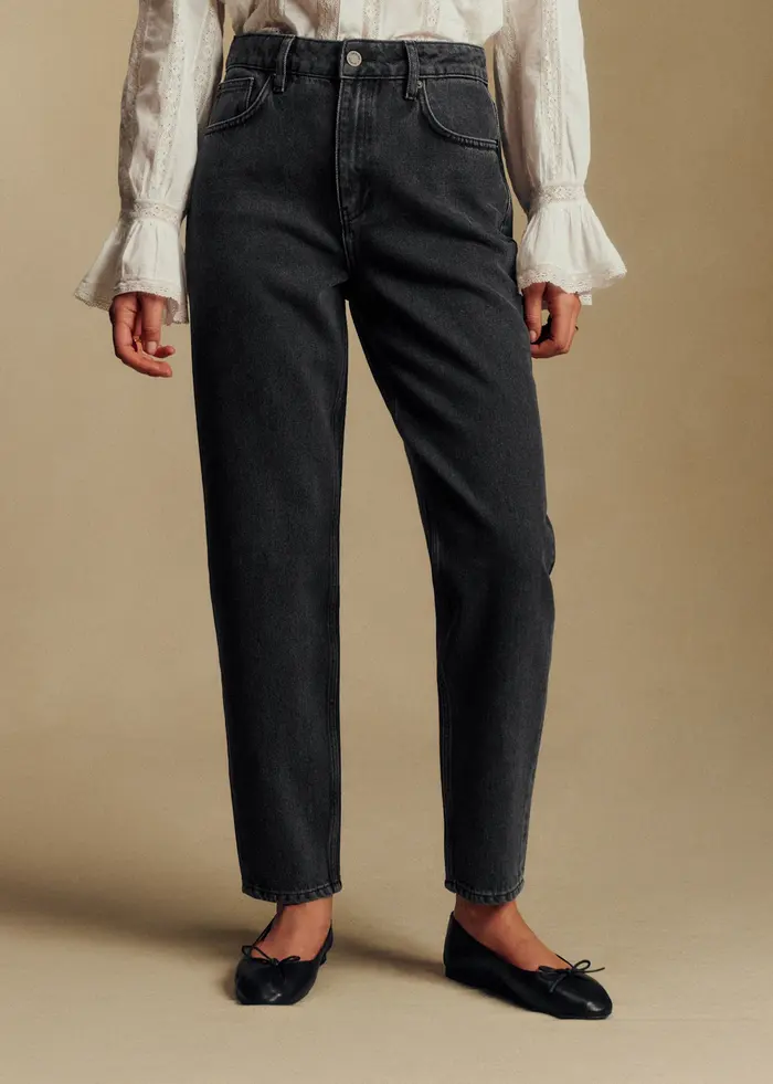 Pantalon Le Mum - Noir Délavé
