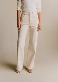 Pantalon Le New 70's - Ecru Chiné — view 4