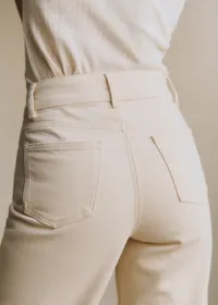 Pantalon Le New 70's - Ecru Chiné — view 5