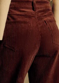 Pantalon Le New 70'S - Marron Foncé — view 2