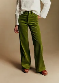 Pantalon Le New 70'S - Vert Army — view 2
