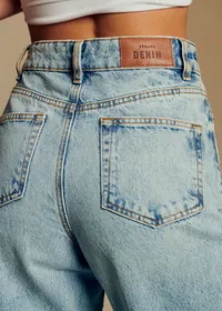 Pantalon Le Wide Leg - Bleu Clair — view 2