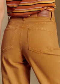 Pantalon Le Wide Leg - Camel Clair — view 4
