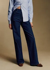Pantalon Le Wide Leg - Denim Brut — view 3