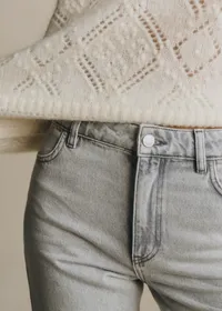 Pantalon Le Wide Leg - Gris Clair — view 2