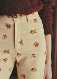 Pantalon Le Wide Leg - Imprimé Shilo — view 2