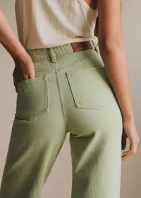 Pantalon Le Wide Leg - Pistache — view 2