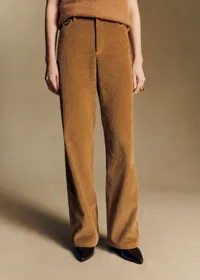 Pantalon Le Wide Leg - Sézane x Antoinette Poisson - Beige — view 3