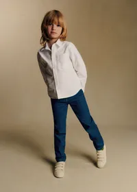 Pantalon Léo - Bleu Denim Foncé — view 4