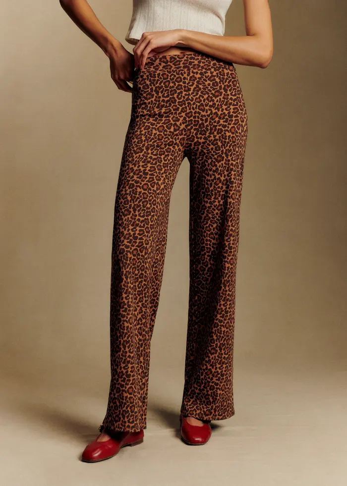 Pantalon Livio - Imprimé Léopard