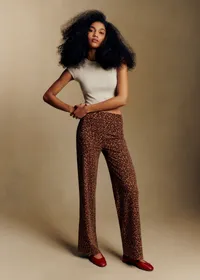 Pantalon Livio - Imprimé Léopard — view 3