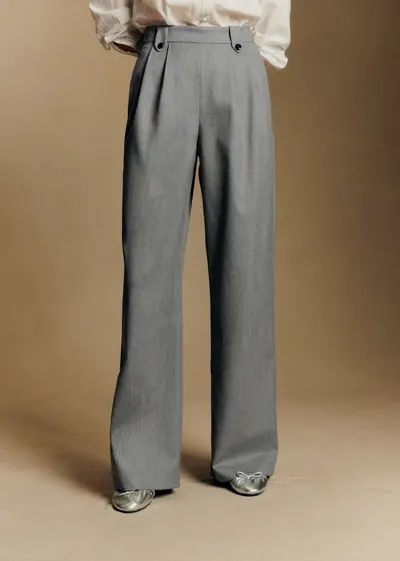 Pantalon Loulou - Gris Clair