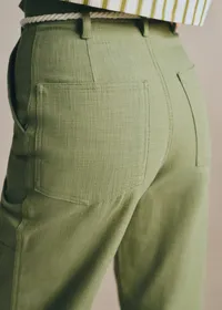 Pantalon Lounis - Kaki — view 2