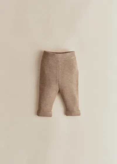 Pantalon Maille Boris - Beige Chiné