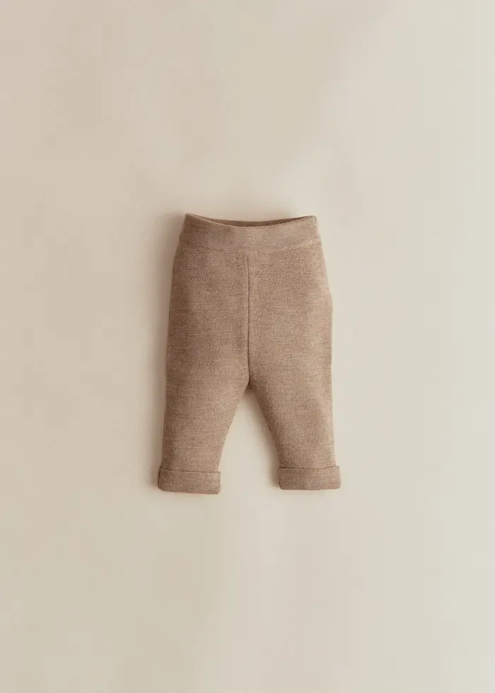 Pantalon Maille Boris - Beige Chiné