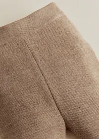 Pantalon Maille Boris - Beige Chiné — view 3